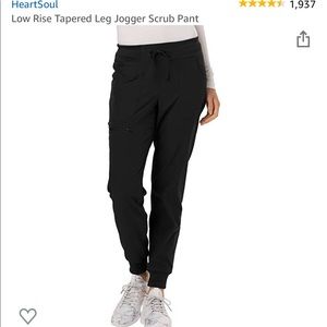 HeartSoul Jogger Scrub Bottoms